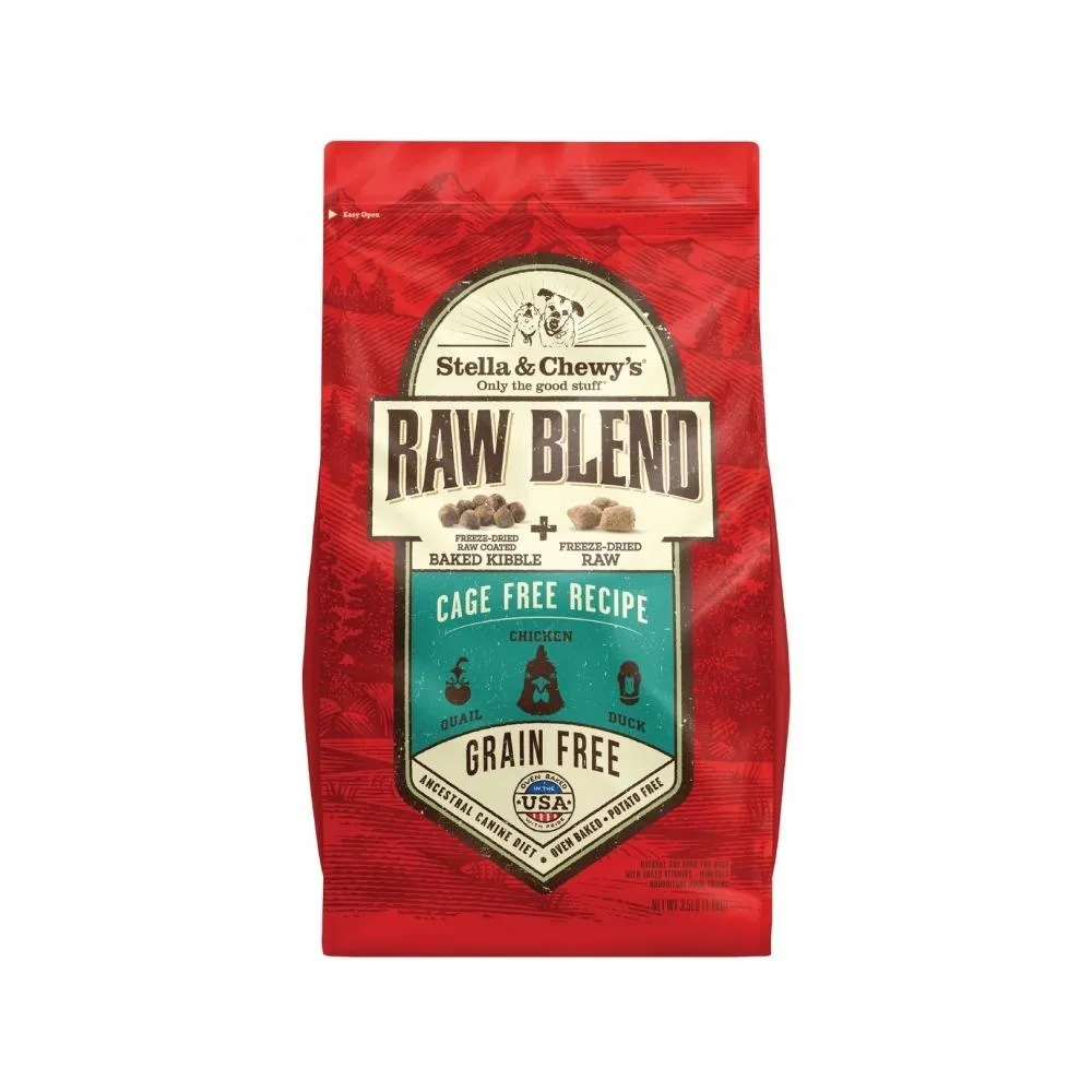 Freeze Dried Cage Free Recipe Raw Blend Dog Dry Food