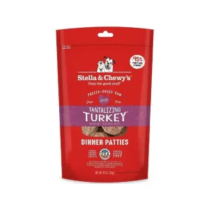 Freeze Dried Turkey Dinner Patties Dog Food