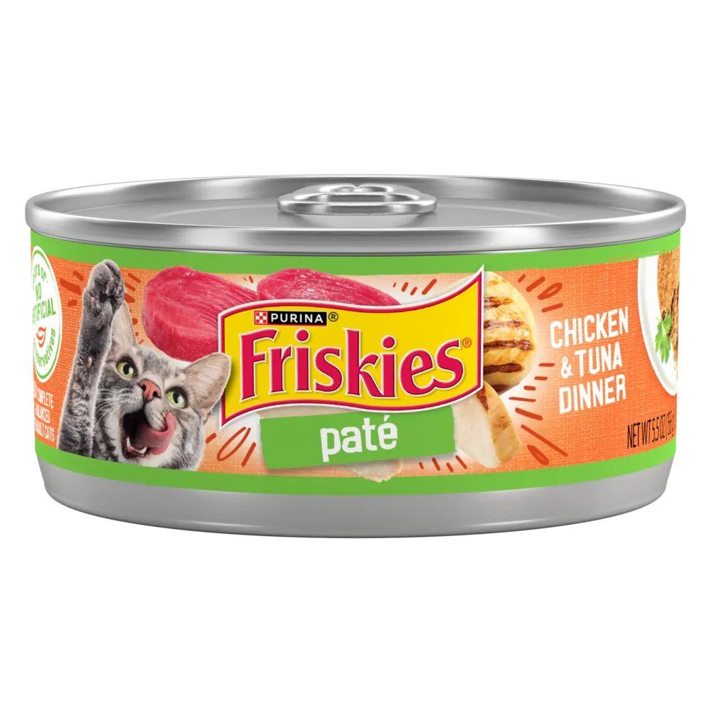 Friskies Pate Chicken And Tuna Dinner In Sauce Canned Cat Food