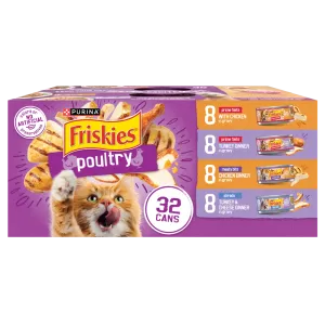 Friskies Poultry Variety Canned Cat Food