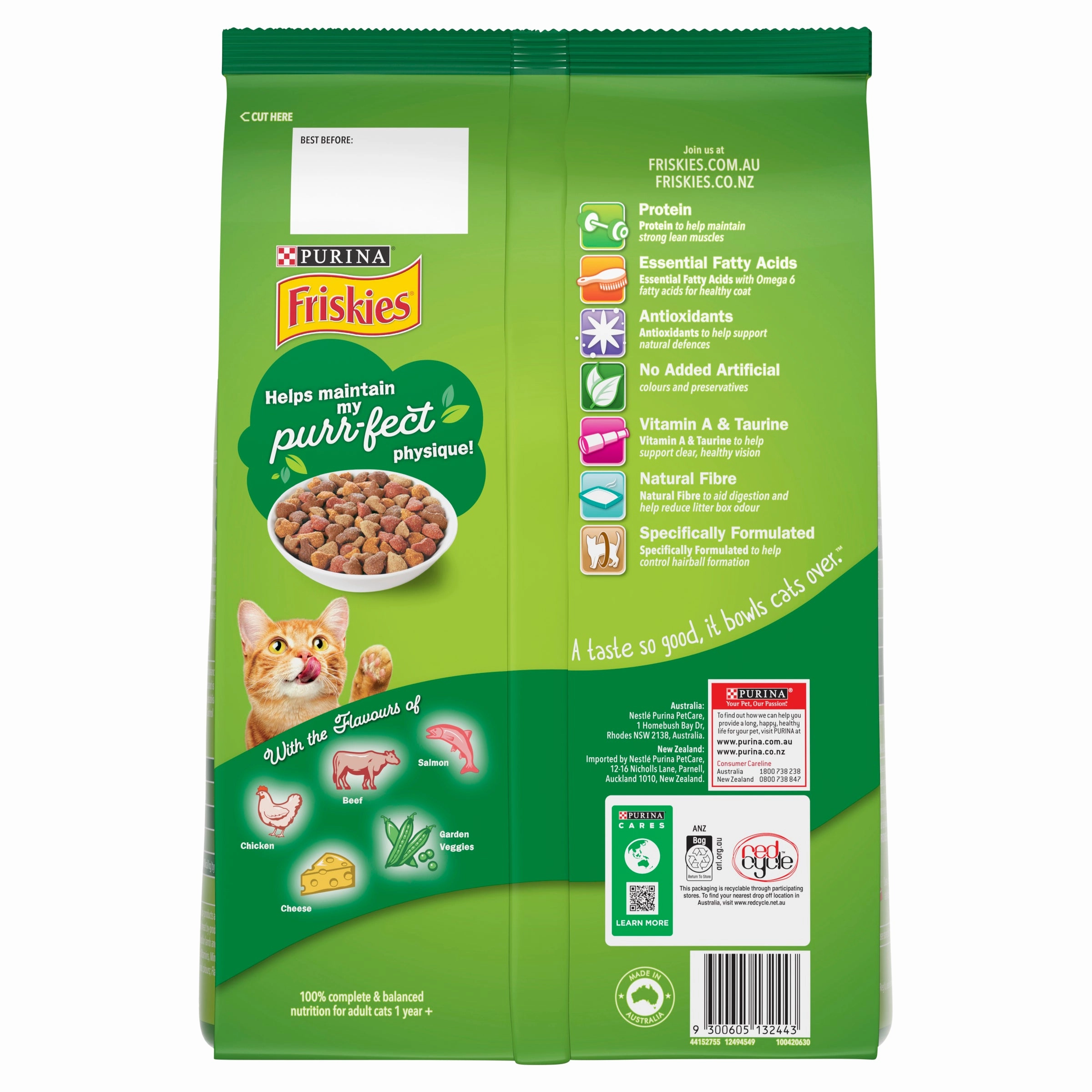 Friskies - Adult Indoor Delight Dry Cat Food (2.5kg)