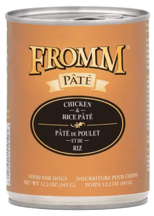 Fromm Chicken & Rice Pt Canned Dog Food