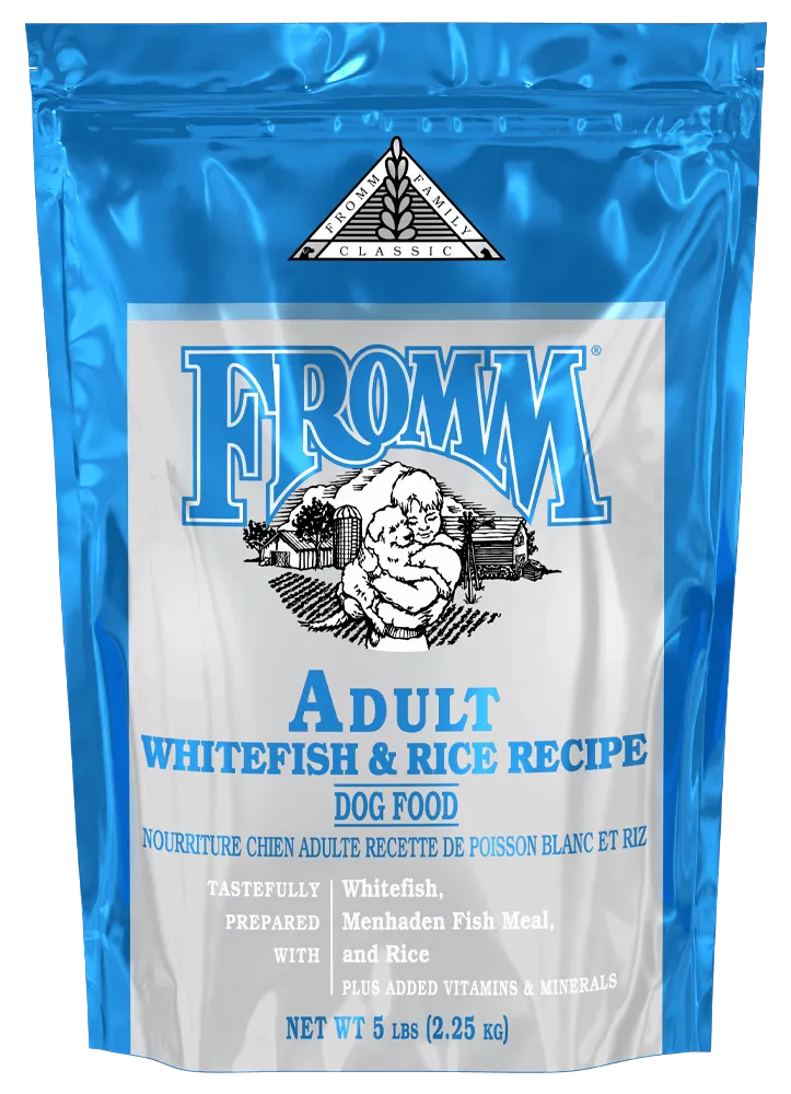 Fromm Classic Adult Whitefish & Rice Recipe Dry Dog Food