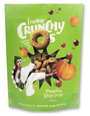 Fromm Crunchy O's Pumpkin Kran Pow Flavor Treats