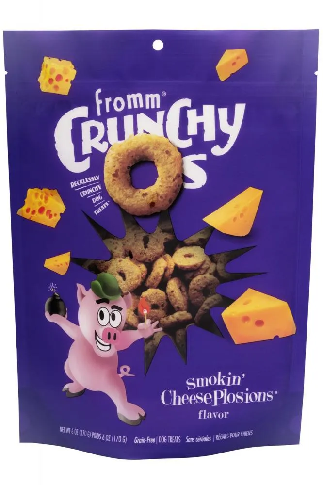 Fromm Crunchy O's Smokin' CheesePlosions Flavor Treats