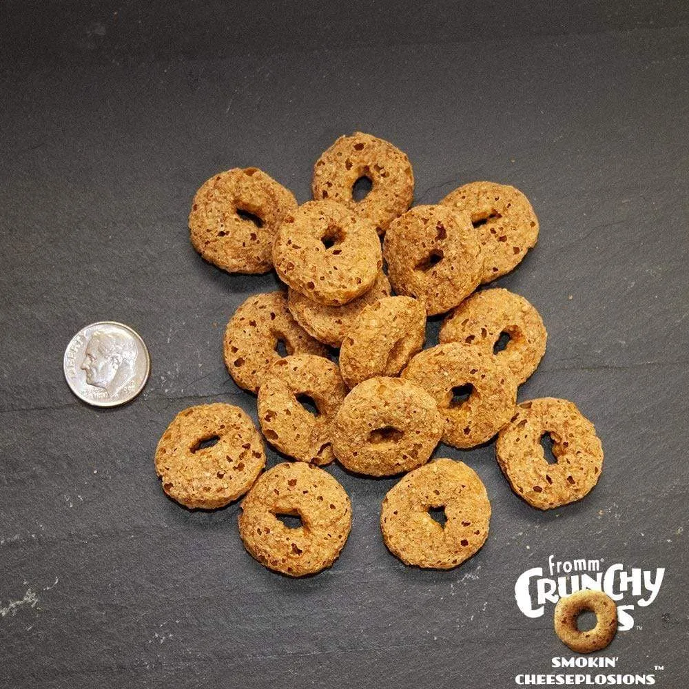 Fromm Crunchy O's Smokin' CheesePlosions Flavor Treats