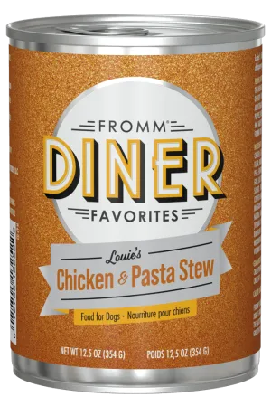 Fromm Diner Favorites Louie's Chicken & Pasta Stew Wet Dog Food