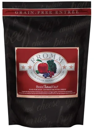 Fromm Four-Star Grain-Free Beef Frittata Veg Dry Dog Food