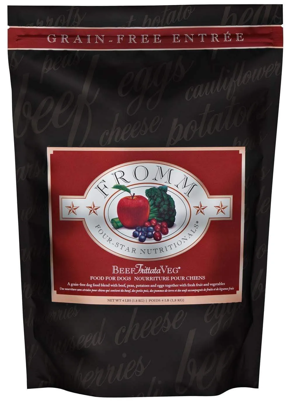 Fromm Four-Star Grain-Free Beef Frittata Veg Dry Dog Food