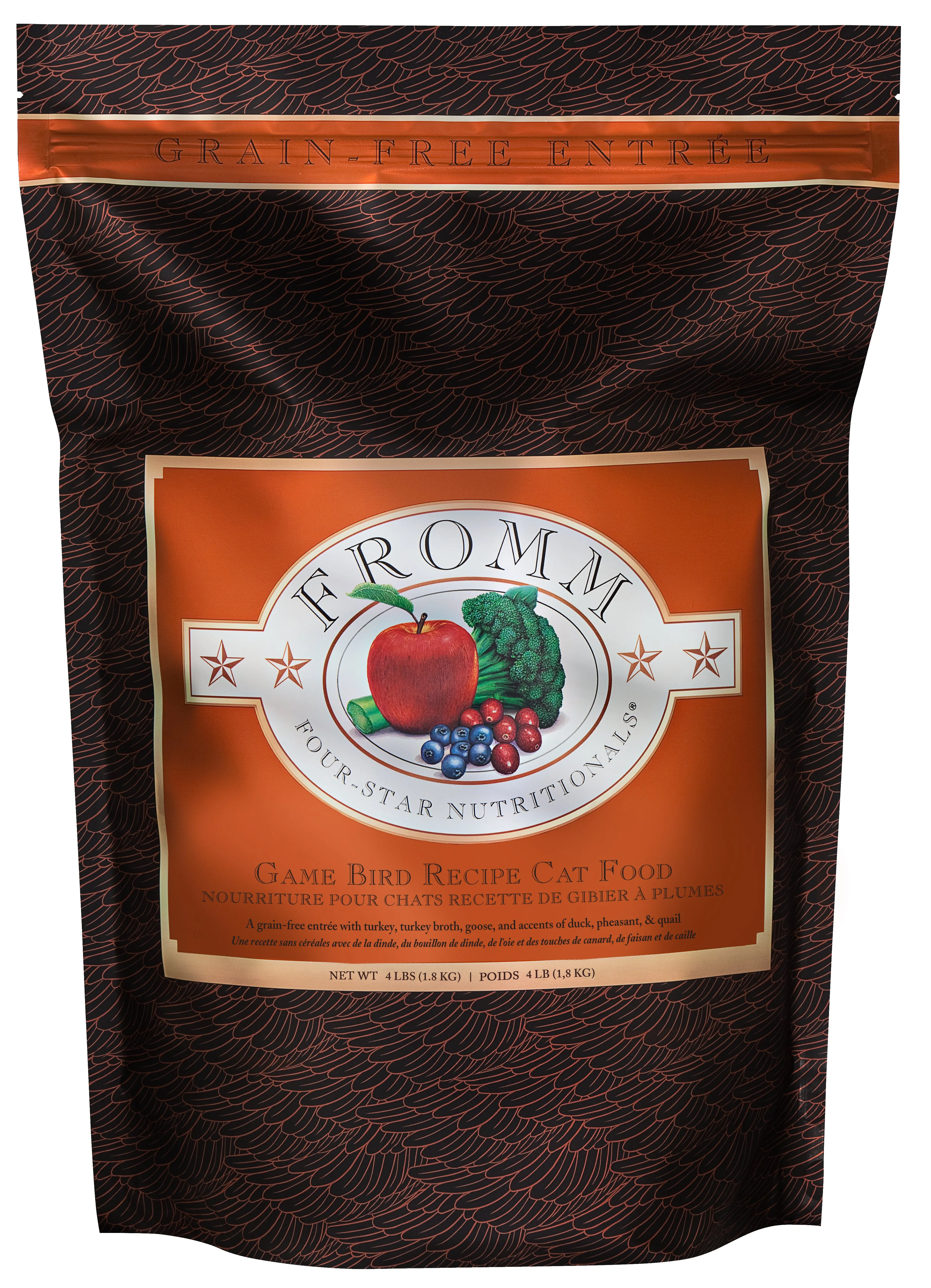 Fromm Four-Star Grain-Free Game Bird Recipe Dry Cat Food