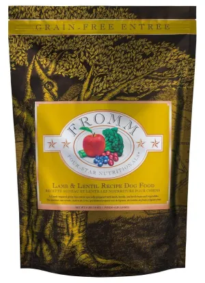 Fromm Four-Star Grain-Free Lamb and Lentil Dry Dog Food