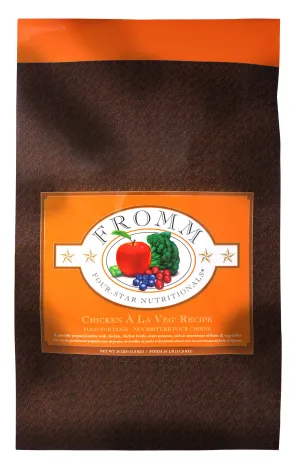 Fromm Four-Star Grain Inclusive Chicken A La Veg Dry Dog Food