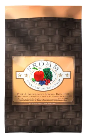 Fromm Four-Star Grain Inclusive Pork and Apple Sauce Dry Dog Food