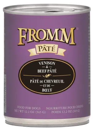 Fromm Venison & Beef Pt Canned Dog Food