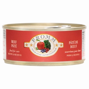 Fromm Four-Star Beef Pate Wet Cat Food
