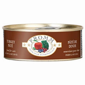 Fromm Four-Star Turkey Pate Wet Cat Food