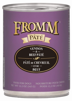 Fromm Venison & Beef Pt Canned Dog Food