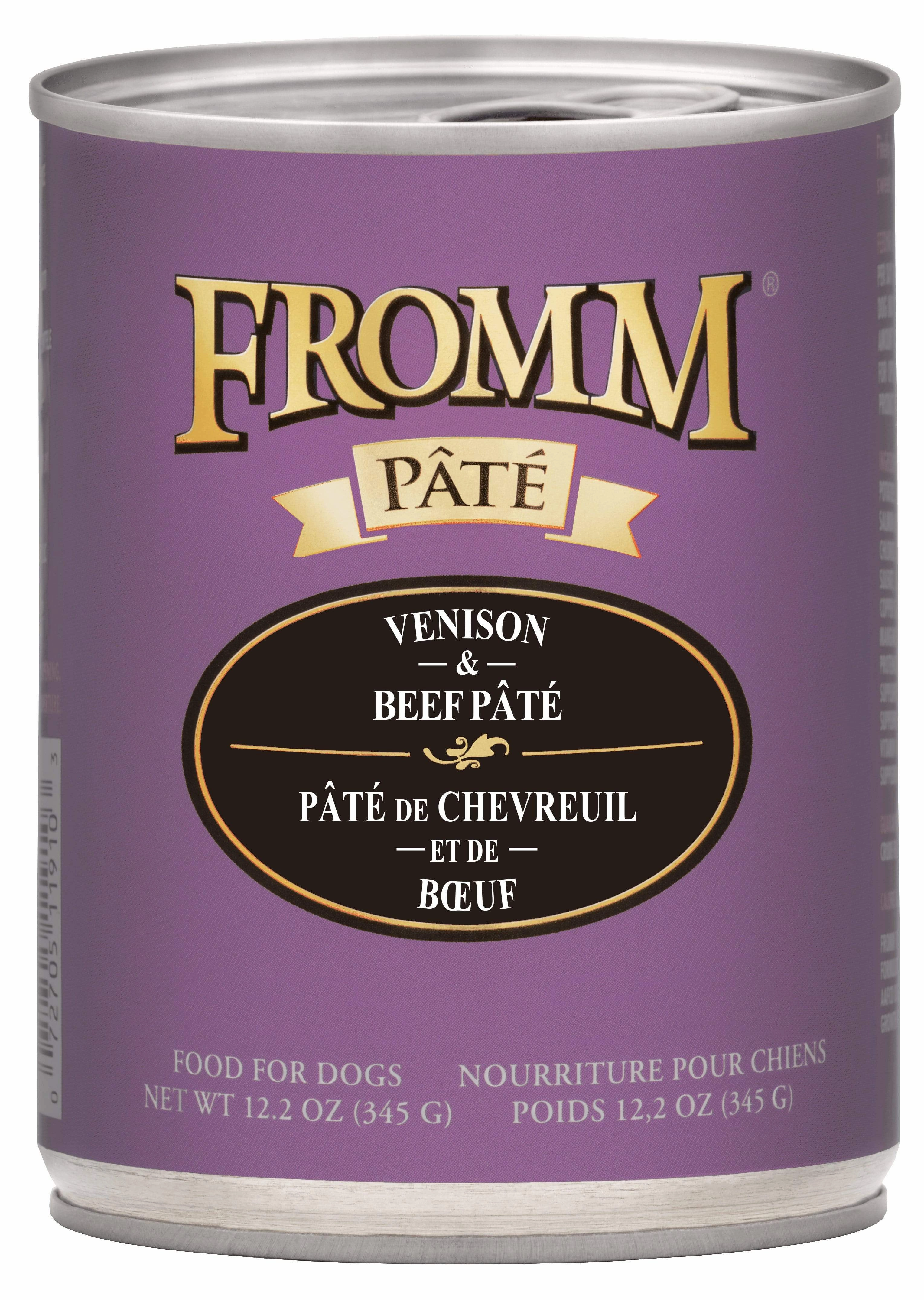 Fromm Venison & Beef Pt Canned Dog Food