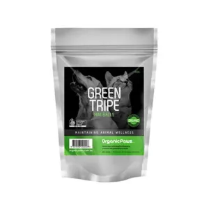 Frozen Green Tripe Mini Balls Dog Food