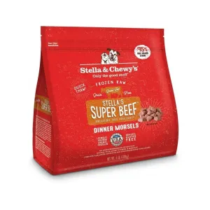 Frozen Raw Beef Dinner Morsels Dog Food