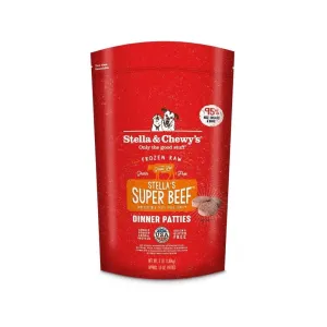 Frozen Raw Beef Dinner Patties Dog Food