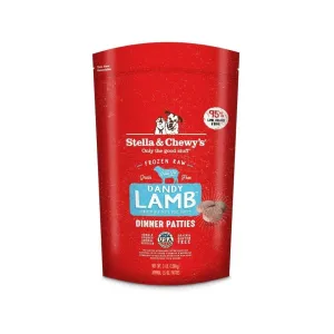 Frozen Raw Lamb Dinner Patties Dog Food