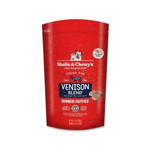 Frozen Raw Venison Dinner Patties Dog Food