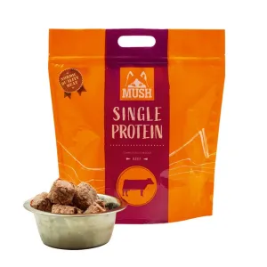 Frozen Single Protein Beef Raw Dog Food