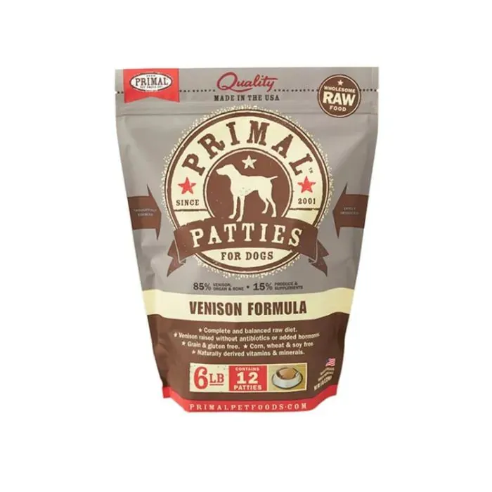 Frozen Venison Dog Food