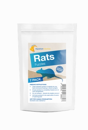 Frozen Rat Fuzzies (7pk)