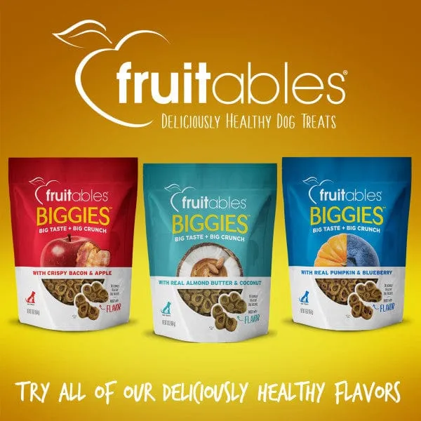 Fruitables Biggies Peanut Butter & Banana Dog Treats