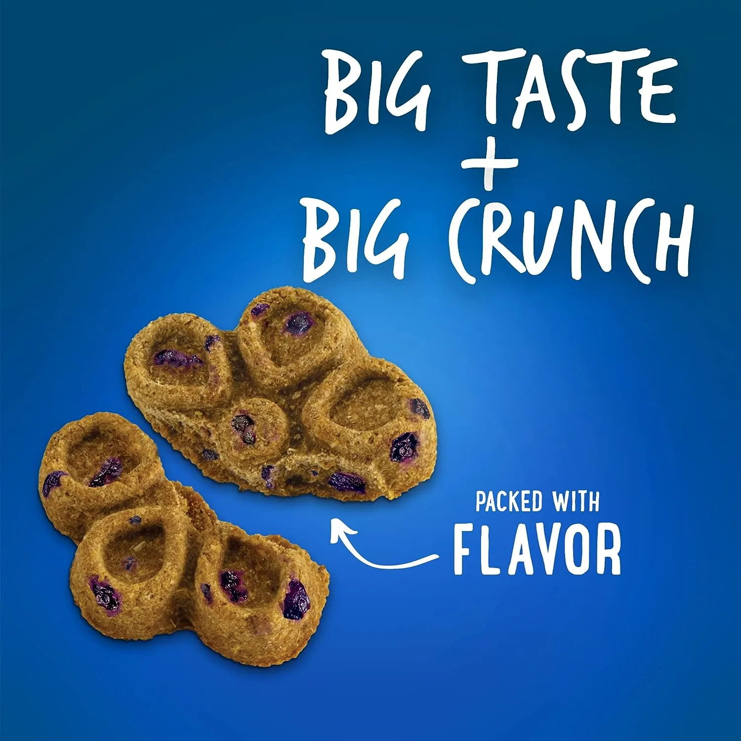 Fruitables Biggies Pumpkin & Blueberry Dog Treats