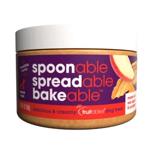 Fruitables Spreads Apple & Pumpkin Dog Treat
