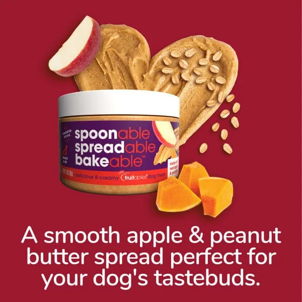 Fruitables Spreads Apple & Pumpkin Dog Treat