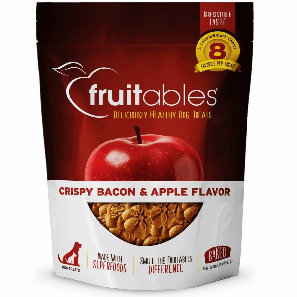 Fruitables Baked Crispy Bacon & Apple Dog Treats