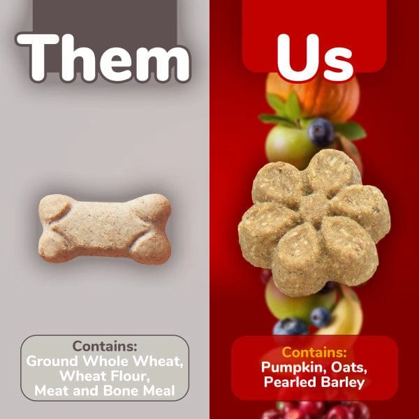 Fruitables Baked Crispy Bacon & Apple Dog Treats