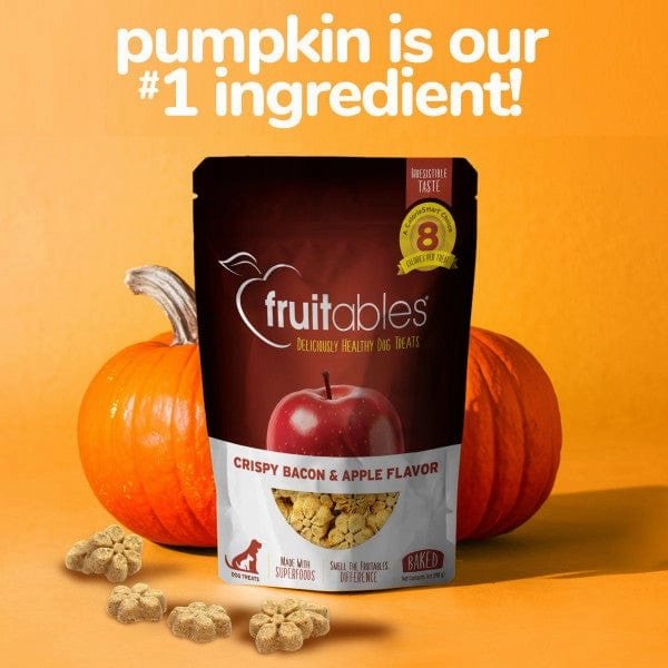 Fruitables Baked Crispy Bacon & Apple Dog Treats