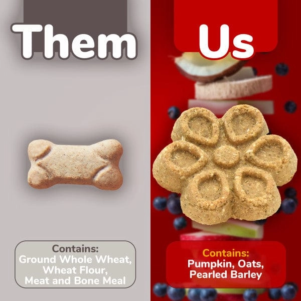 Fruitables Biggies Crispy Bacon & Apple Dog Treats