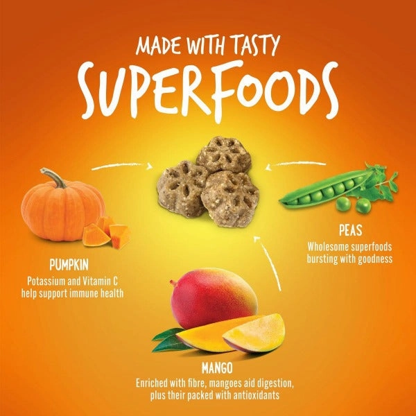 Fruitables Skinny Minis Pumpkin & Mango Flavor Dog Treats