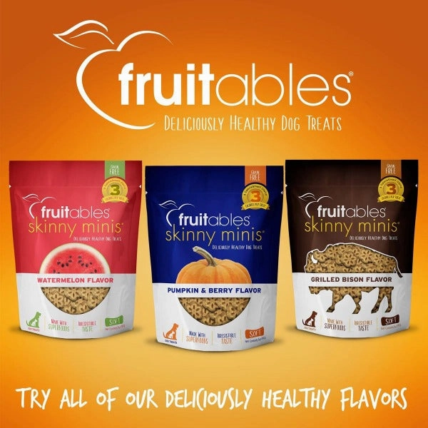 Fruitables Skinny Minis Pumpkin & Mango Flavor Dog Treats