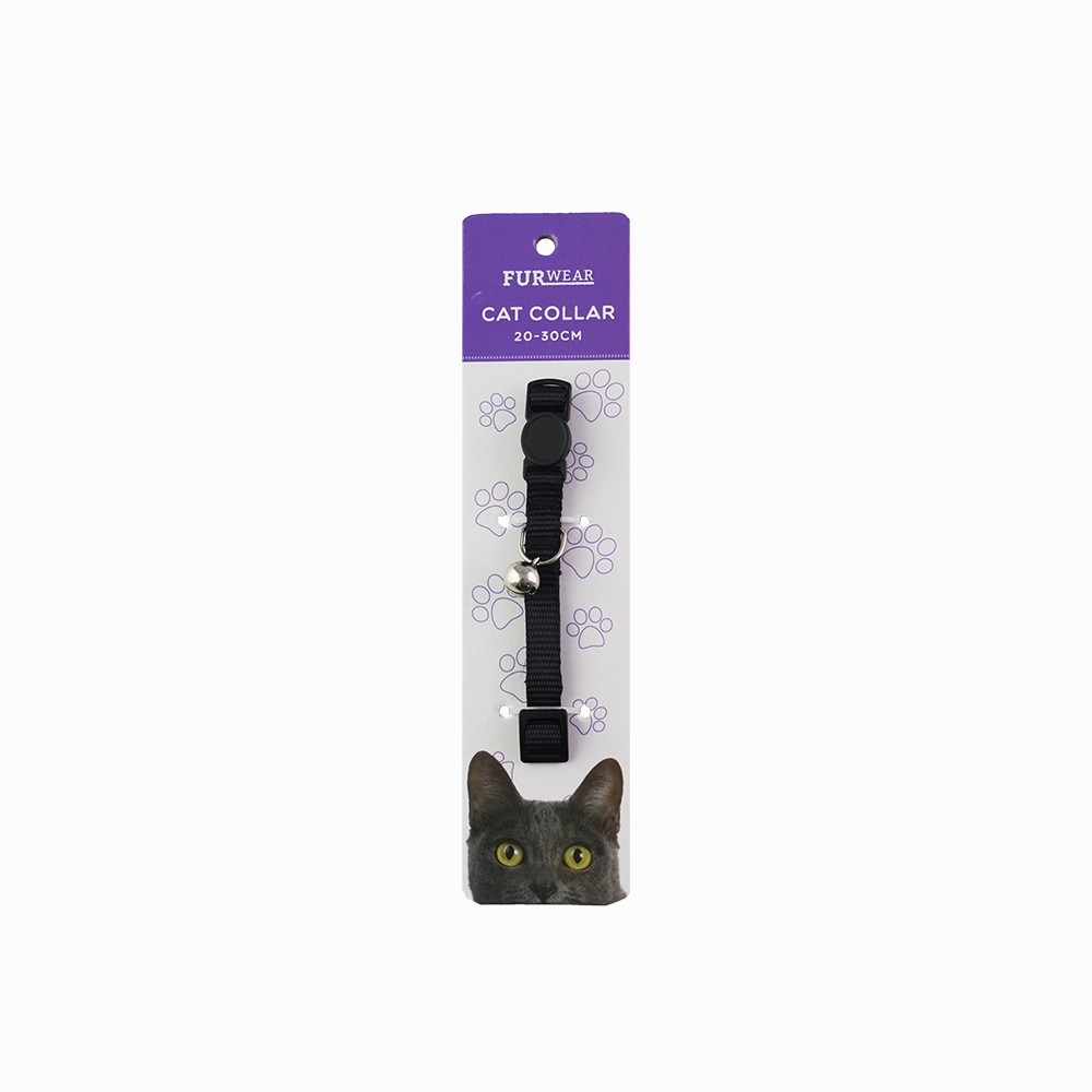 Furwear - Basic Cat Collar (Black)