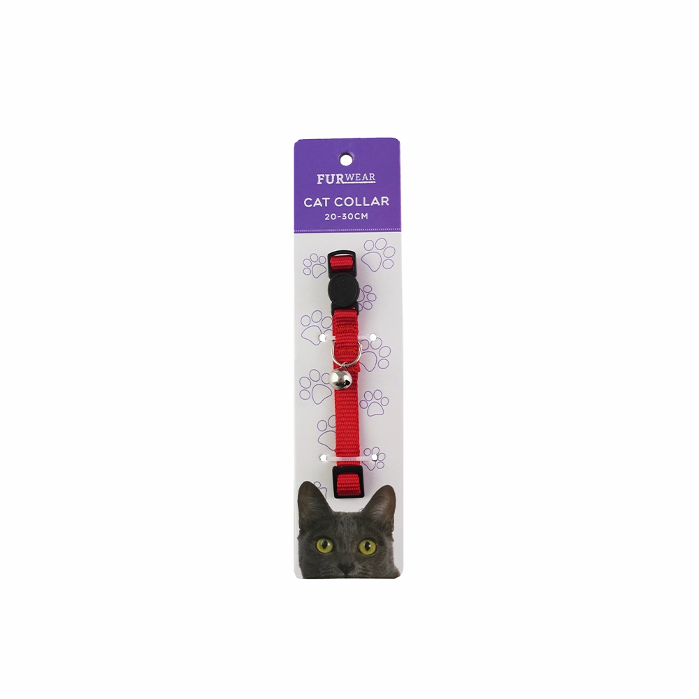 Furwear - Basic Cat Collar (Red)