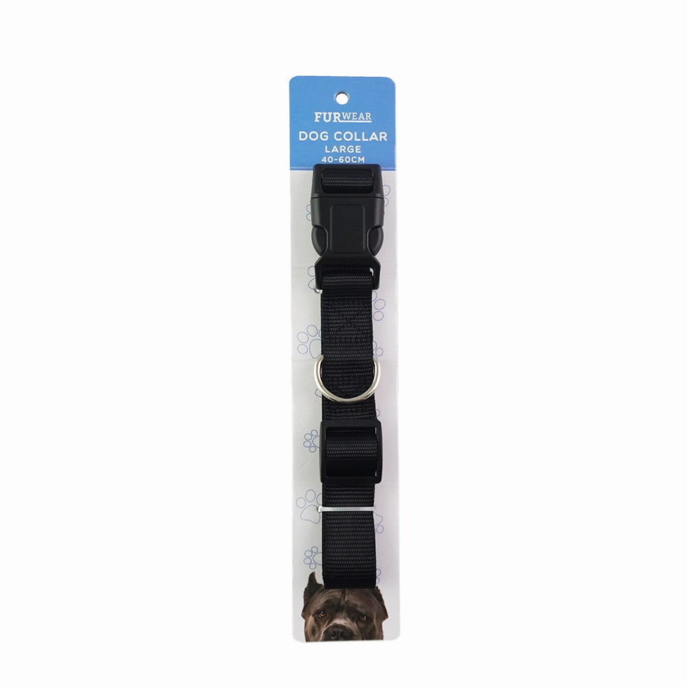 Furwear - Basic Dog Collar (Black)