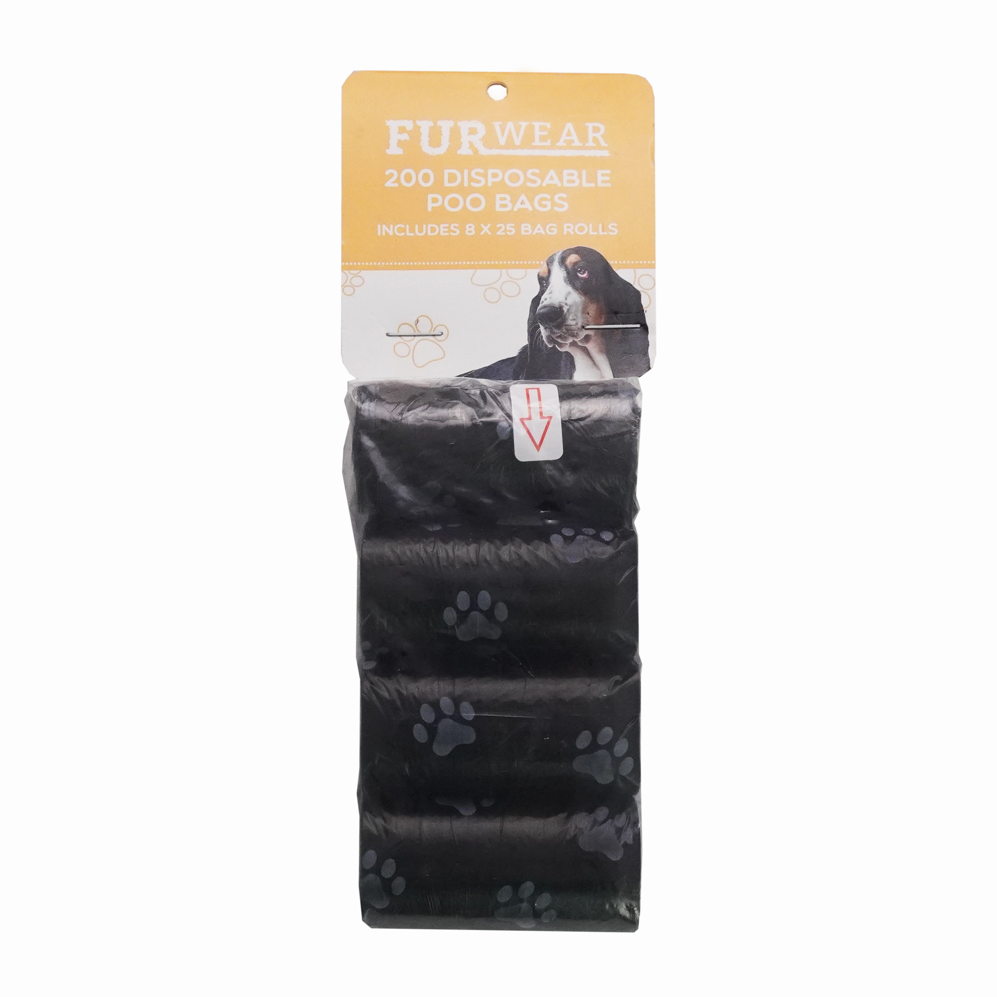 Furwear - Poo Bags (Black) (200pk)