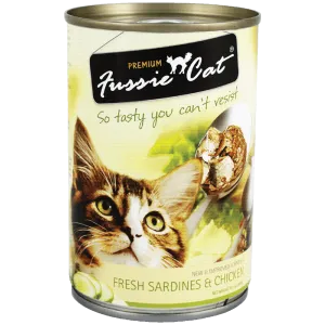 Fussie Cat Fresh Sardine & Chicken 400g