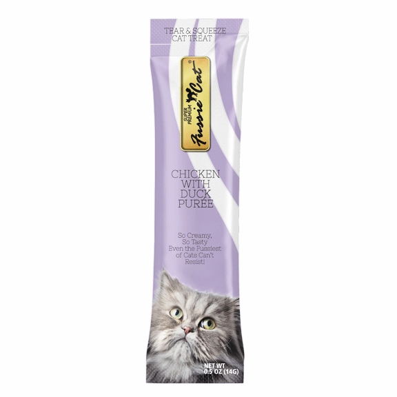 Fussie Cat Chicken with Duck Puree Cat Treats