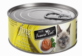 Fussie Cat Fine Dining Pate Chicken with Lamb Entree Wet Cat Food