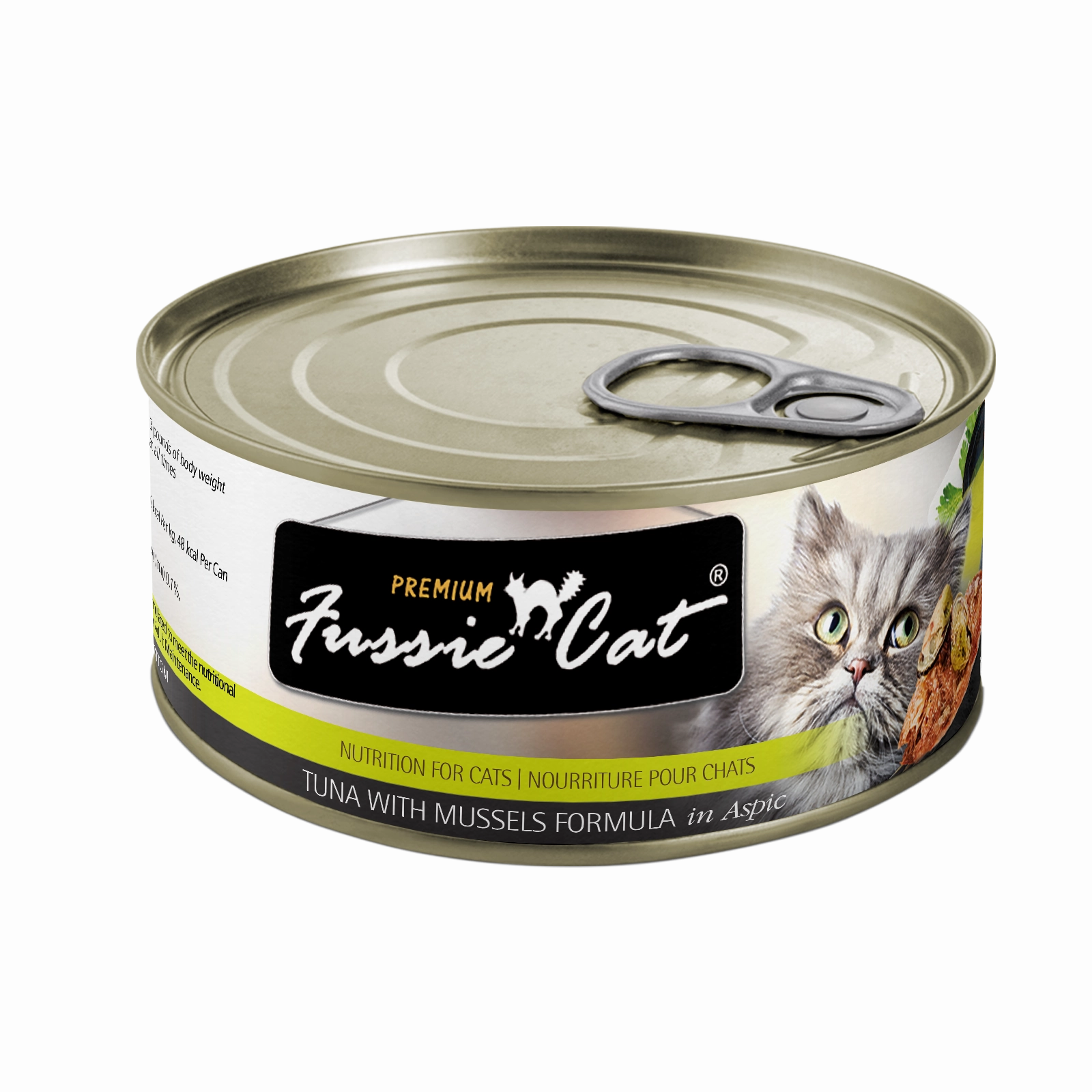 Fussie Cat Tuna with Mussels in Aspic Wet Cat Food