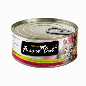 Fussie Cat Tuna with Oceanfish in Aspic Wet Cat Food