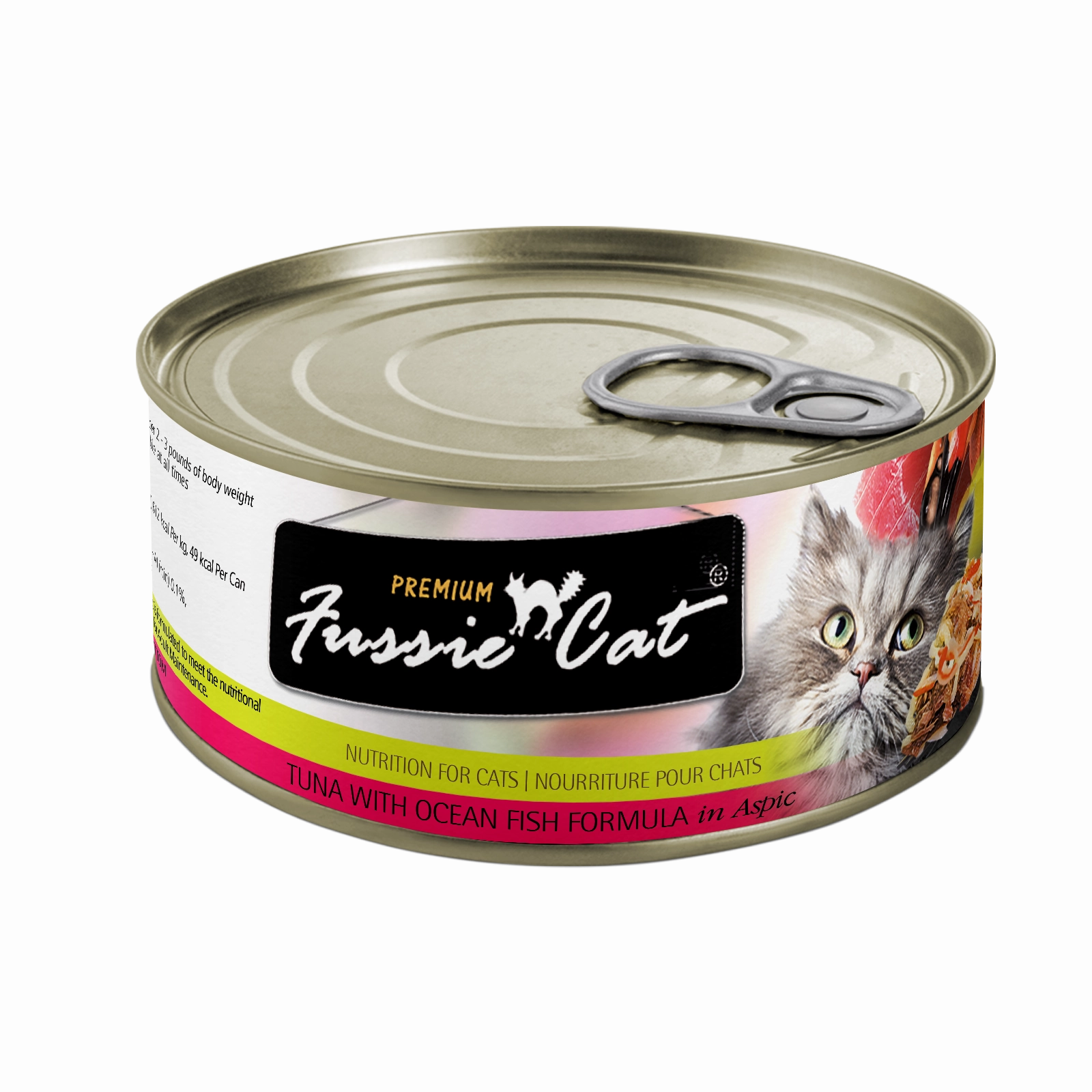 Fussie Cat Tuna with Oceanfish in Aspic Wet Cat Food